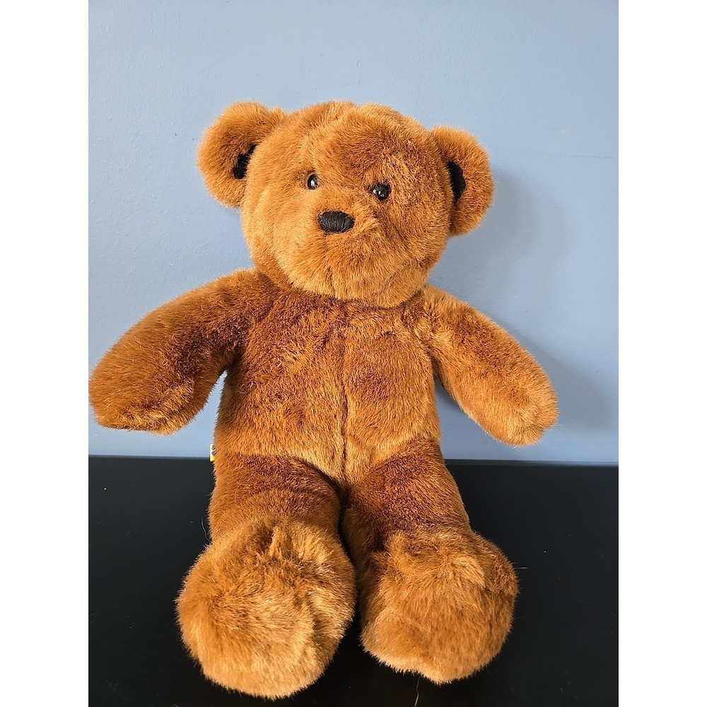 Build Bear Classic Plush 15" Brown Soft Toy Kid Huggable Cuddle